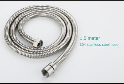 Premium High Pressure Rainfall Shower Combo Stainless Steel