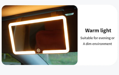Universal Car Sun Visor Makeup Mirror Led Fill