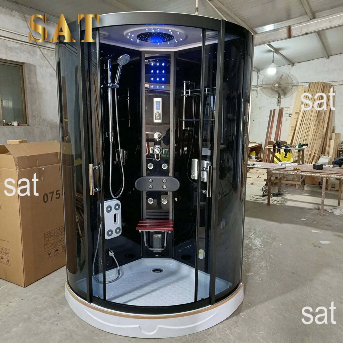 &C Popular Electric Steam Shower Room Walk In