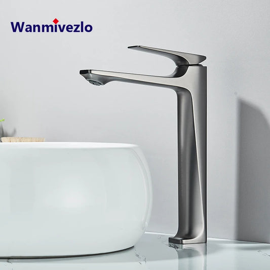 Wanmivezlo Modern Bathroom Sink Faucet Handle Deck Mounted