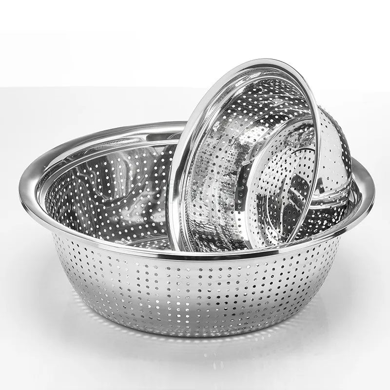 Stainless Steel Basin Round Filter Water Wash Fruit