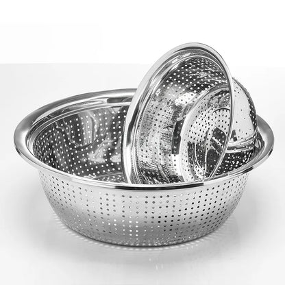 Stainless Steel Basin Round Filter Water Wash Fruit