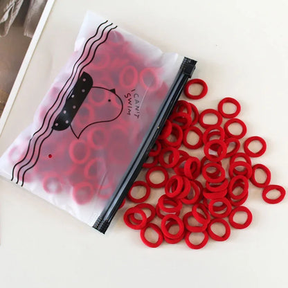 500 Pieces/Pack 2cm Children Hair Band High Elastic