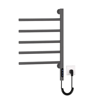 Heated Electric Towel Rack Smart Touch Temperature Time