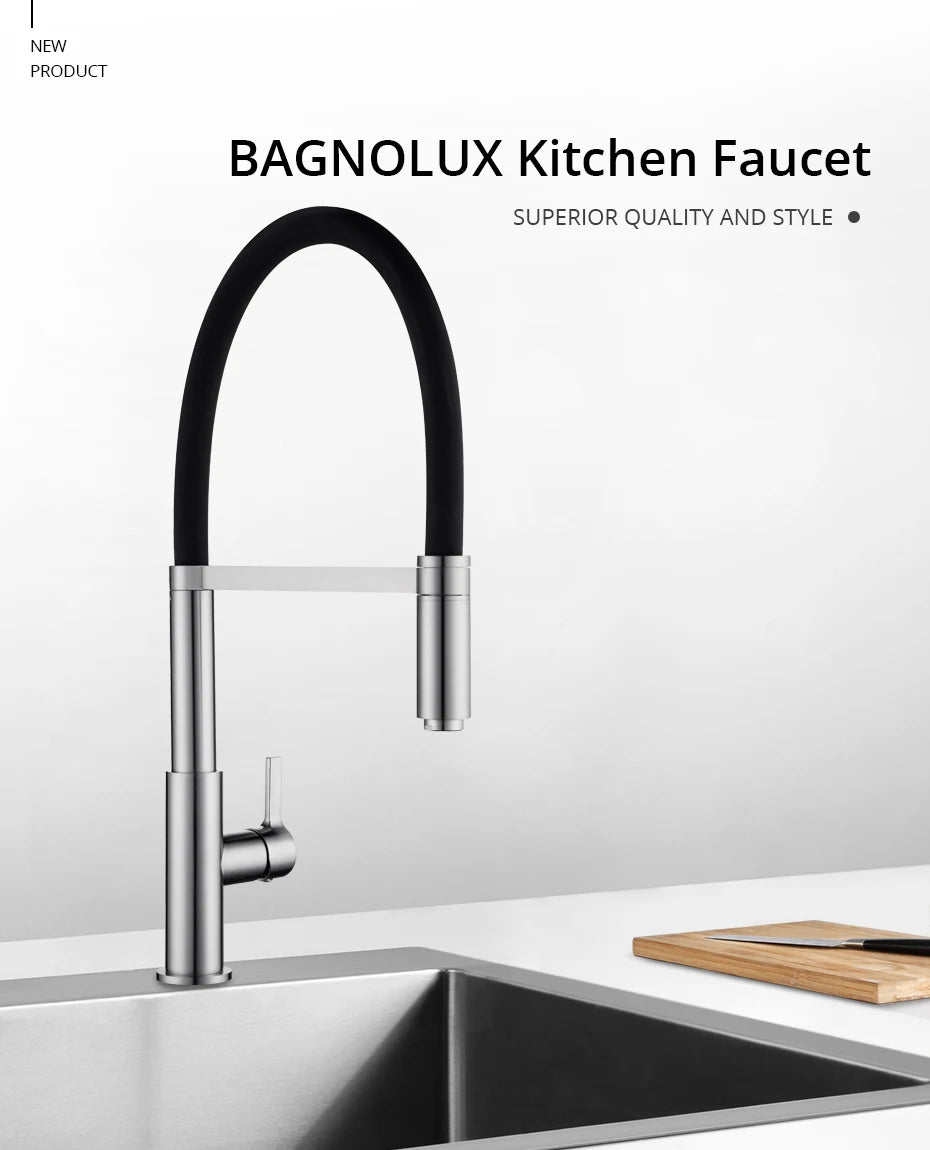 Smesiteli Faucets Round Matte Black Brass Handle Hole