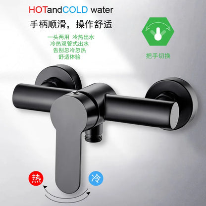 Shower System Faucet 304 Stainless Steel Wall Mount