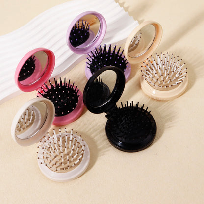 5pcs Foldable Airbag Comb Foldable Pocket Comb Mini
