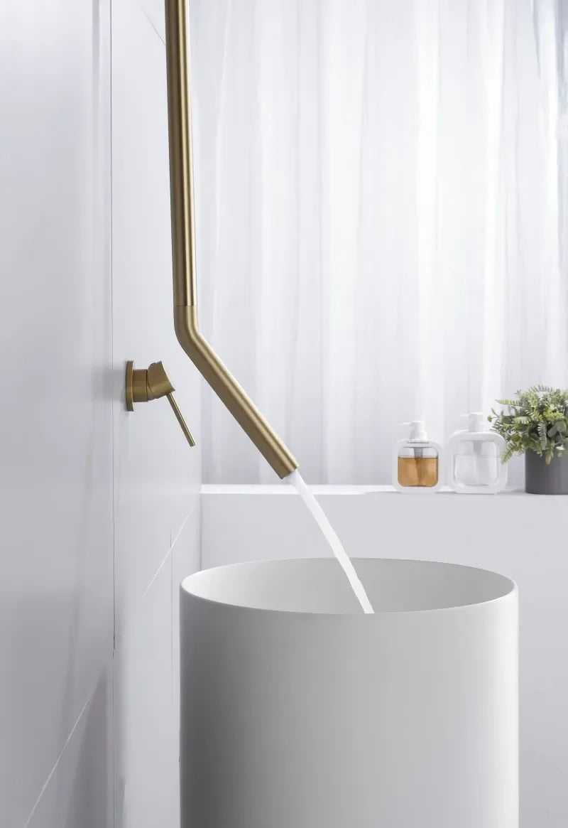 Ceiling Faucet Wall Style Bathroom Mixer Cold Ceiling