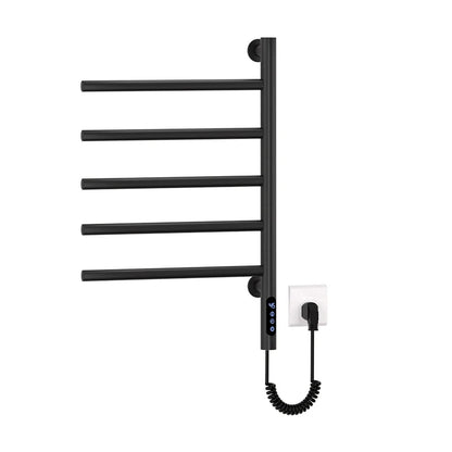 Heated Electric Towel Rack Smart Touch Temperature Time