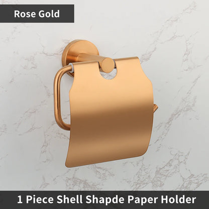 Bathroom Hardware 304 Stainless Steel Rose Gold Towel