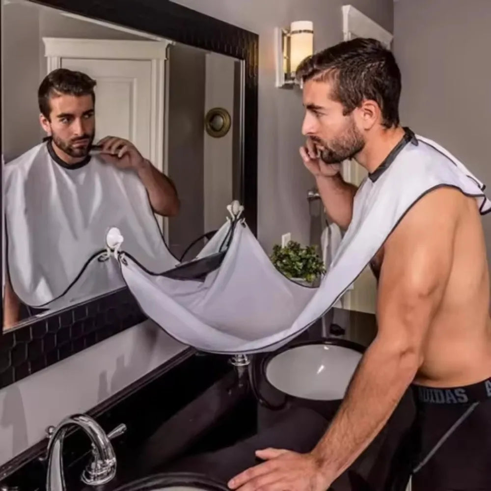 1pcs Male Shaving Aprons Creative Wall Mirror Suction