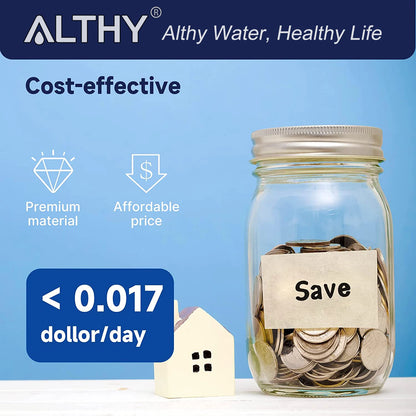 Althy Under Sink Drinking Water Filter Purifier -Nsf/Ansi