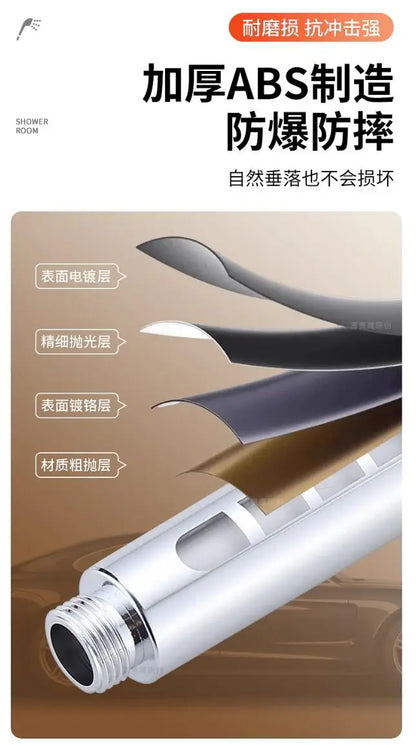 In Large Flow Shower Head Filter Modes High