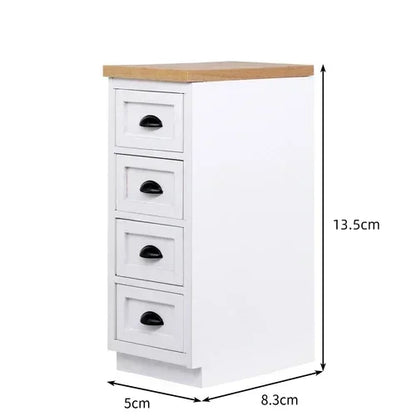 1/6 Scale Dollhouse Miniature Furniture Wooden Shelf Cabinet