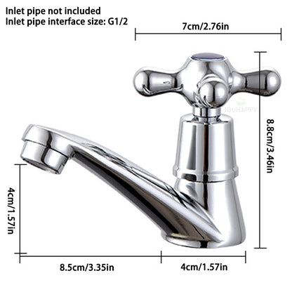 Zinc Alloy Basin Sink Faucet Hole Sink Tap