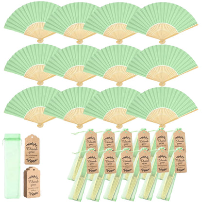 30-120pcs Wedding Hand Fans Folding Fans Guest Paper