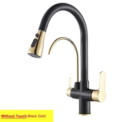 Ways Touch On Filter Faucets Of Pull Down