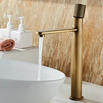Basin Faucets Antique Bronze Bathroom Faucet & Cold