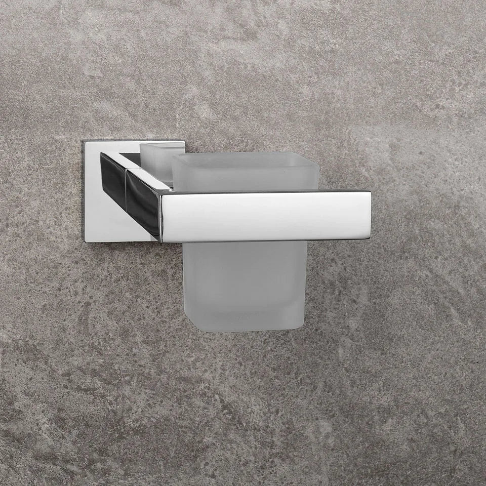 Stainless Steel Bathroom Hardware Mirror Chrome Polished Towel