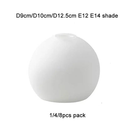 Soft White D9cm D10cm D12 5cm E14 Glass