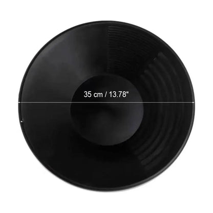 Thickened Plastic Gold Pan Basin Outdoor Mining Prospecting