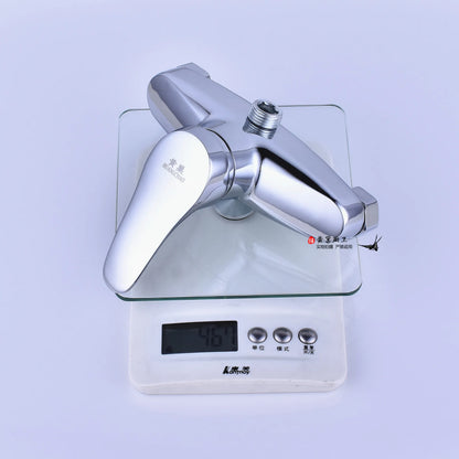 Brass Shower Faucet Mixer Valve Shower Head Hidden