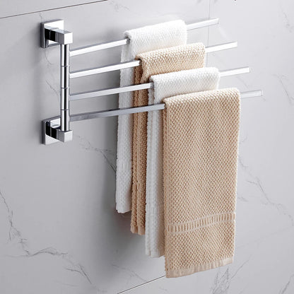 Towel Holder Stainless Steel Swing Arms Towel Rail