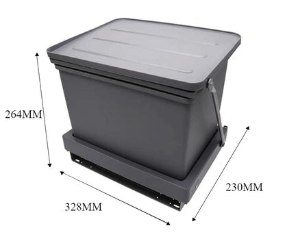 Sink Cabinet Door Connect Waste Bins Creative Waterproof