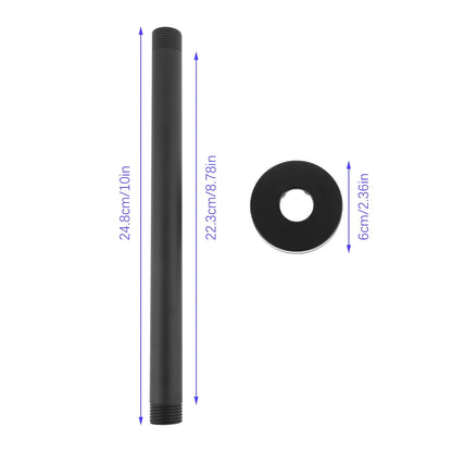 1pc Shower Arm Flange Ceiling Mount Rain Shower