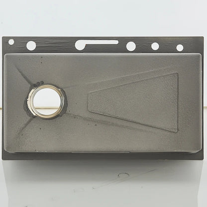 Golden Stainless Steel Sink Smart Digital Display Integrated