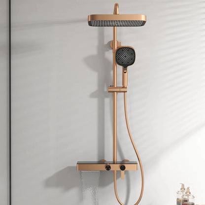 Cold Waterfall Piano Bathroom Shower 12 Inch Rain
