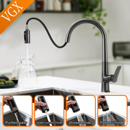 Vgx Water Filter Faucet Dual Spout Pure Drinking