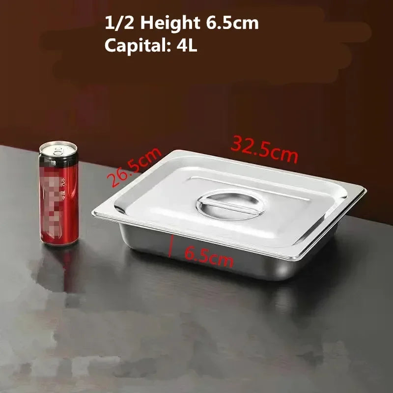 Square Basin Rectangle Tray Basin Lid Gn Pan