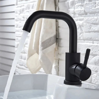Bathroom Basin Faucet 304 Stainless Steel Cold Wash
