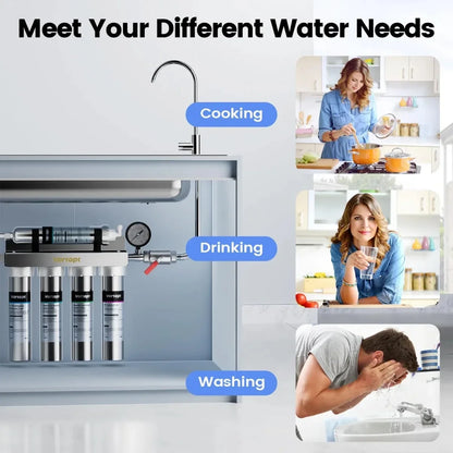 U1 Ultrafiltration 01 Micron Under Sink Water Filter