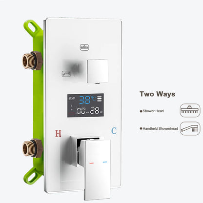 Digital Wall Mounted Shower Mixer Valve 2/3 Way