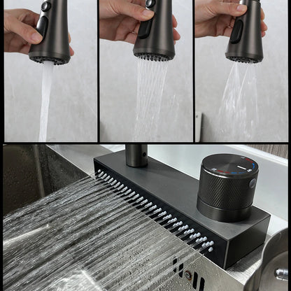 Popular Waterfall Faucet 304 Stainless Steel Cold Rainfall