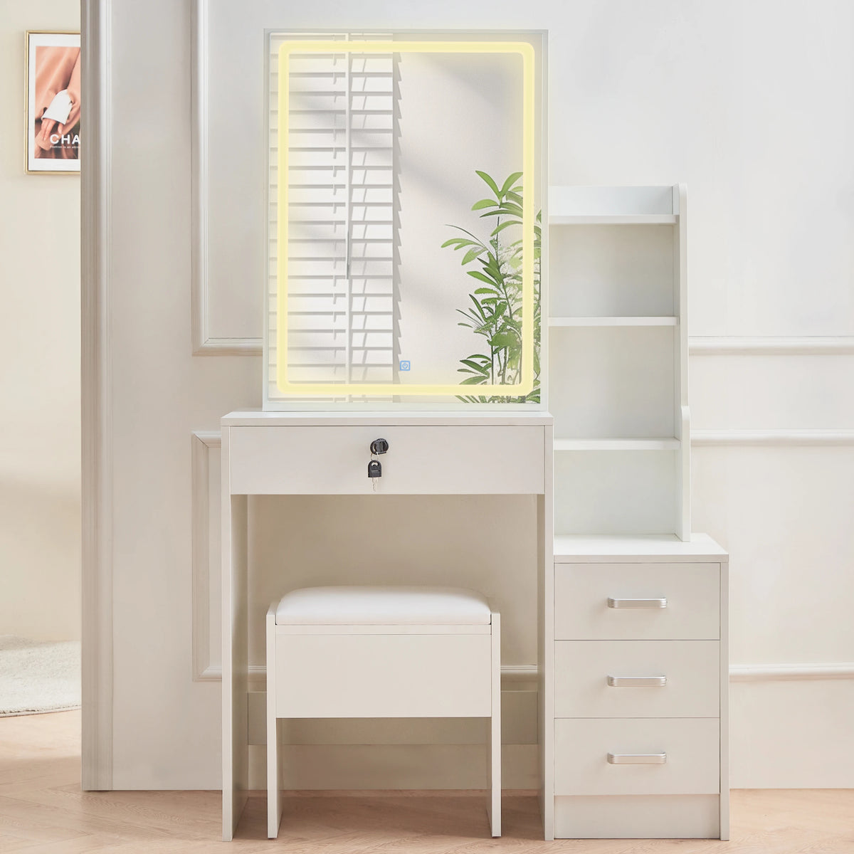 Ainpecca Dressing Table Led Lights Vanity Desk Led