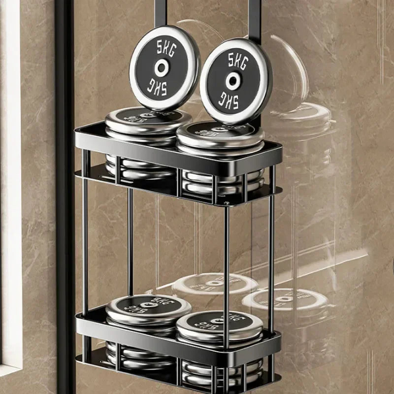 Bathroom Storage Rack Over Door Shower Caddy Bathroom