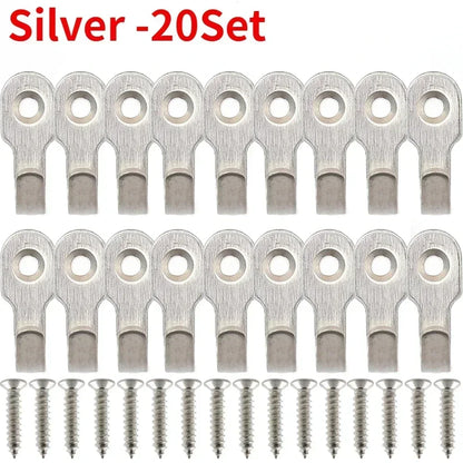 Mini Stainless Steel Hook Screw Items Key Rack