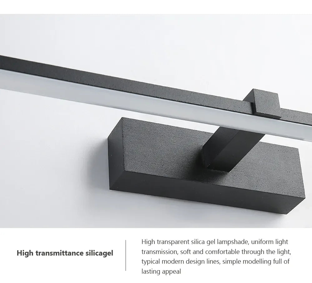 Modern Led Wall Lamp Bathroom Hardwares Sconce Three