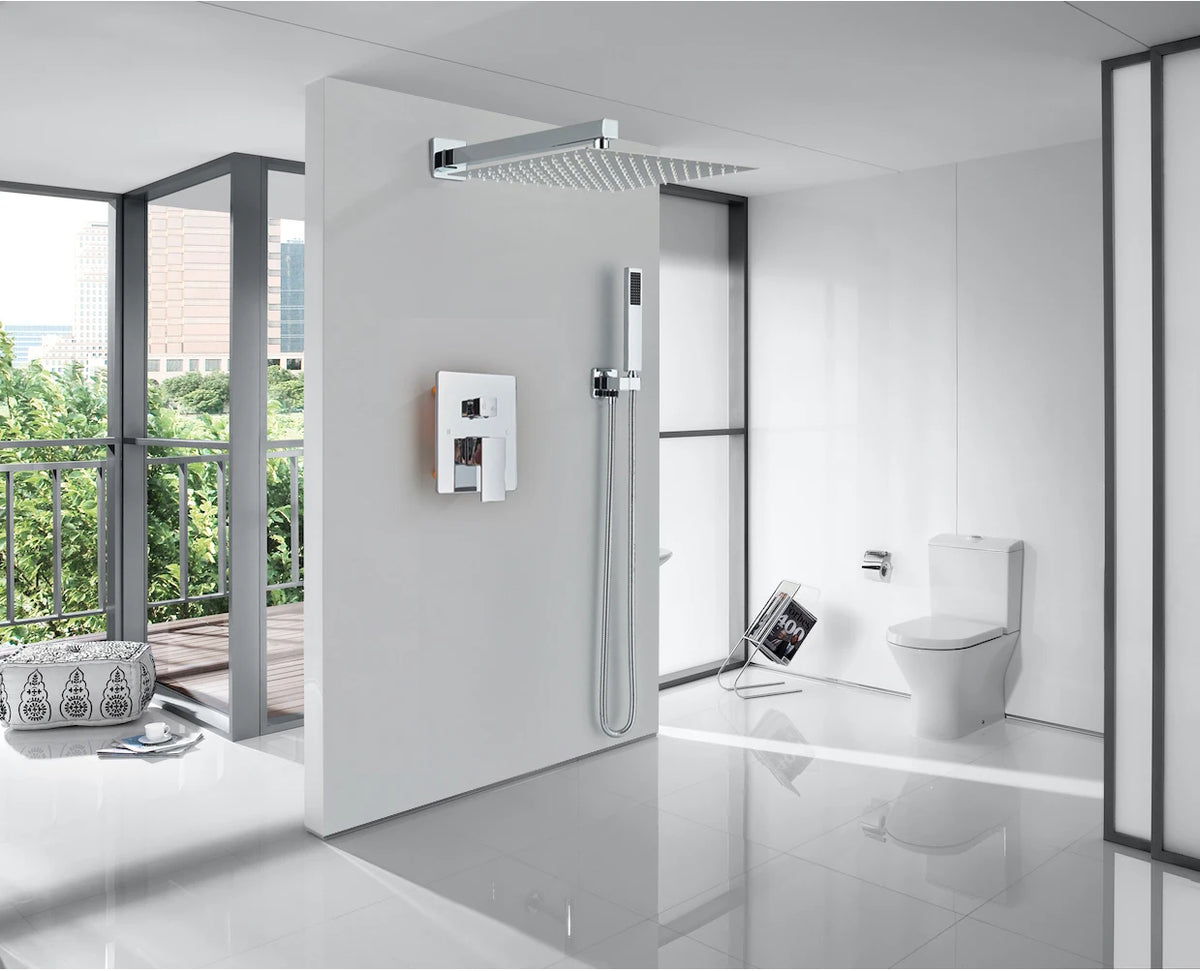 Concealed Chrome Shower Bathroom Shower Faucet Bath Shower
