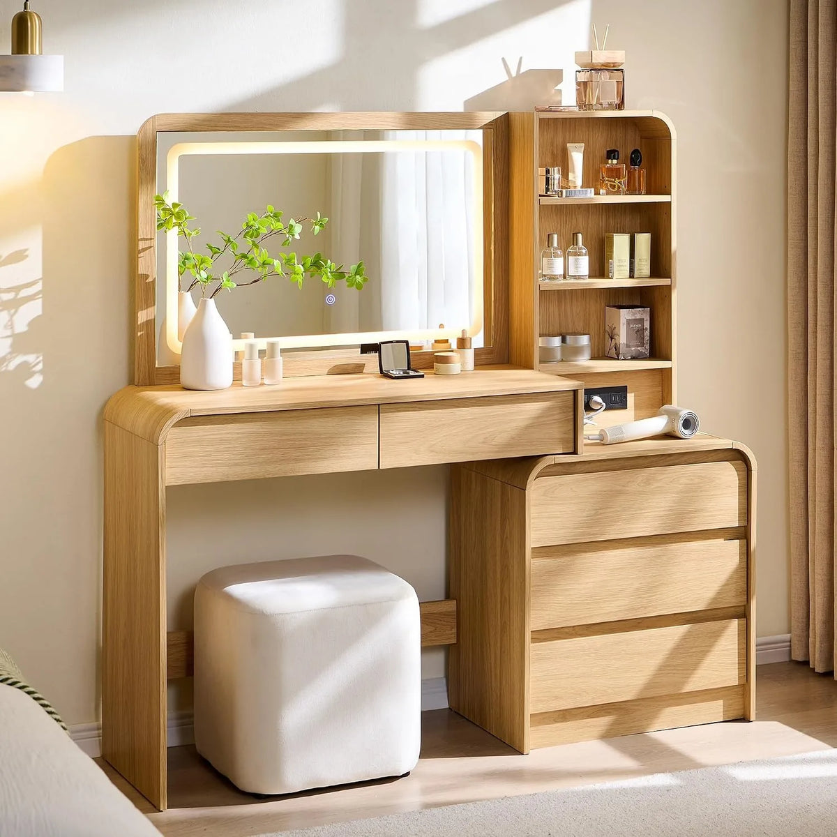 50 Modern Makeup Vanity Lighted 35 43 Mirror