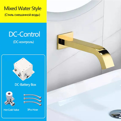 Oxg Wall Mount Smart Sensor Basin Faucet Automatic