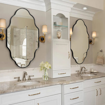 Irregular Wall Mirror Asymmetrical Mirror Wall 116 66