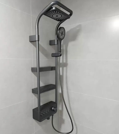 Modern High End Bathroom Shower Faucet Rainfall Waterfall