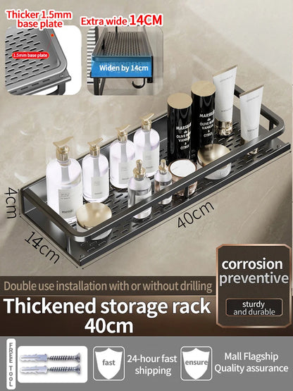 Bathroom Shelf Bathroom Towel Rack Shelves Wall Shower