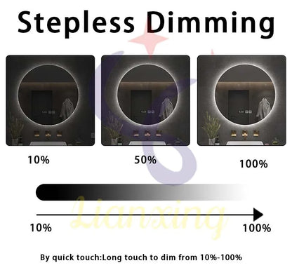 Strip Light Controller Smart Switch Touch Mirror Dimmer