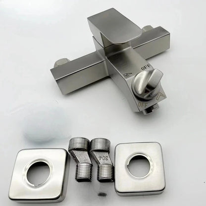 Water Mixing Valve 304 Stainless Steel Shower Bathroom