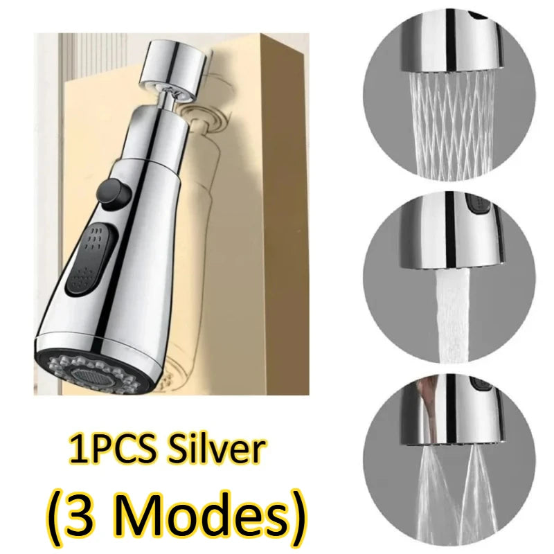 Multi-Functional Sink Faucet Spray Nozzle Head Tap In
